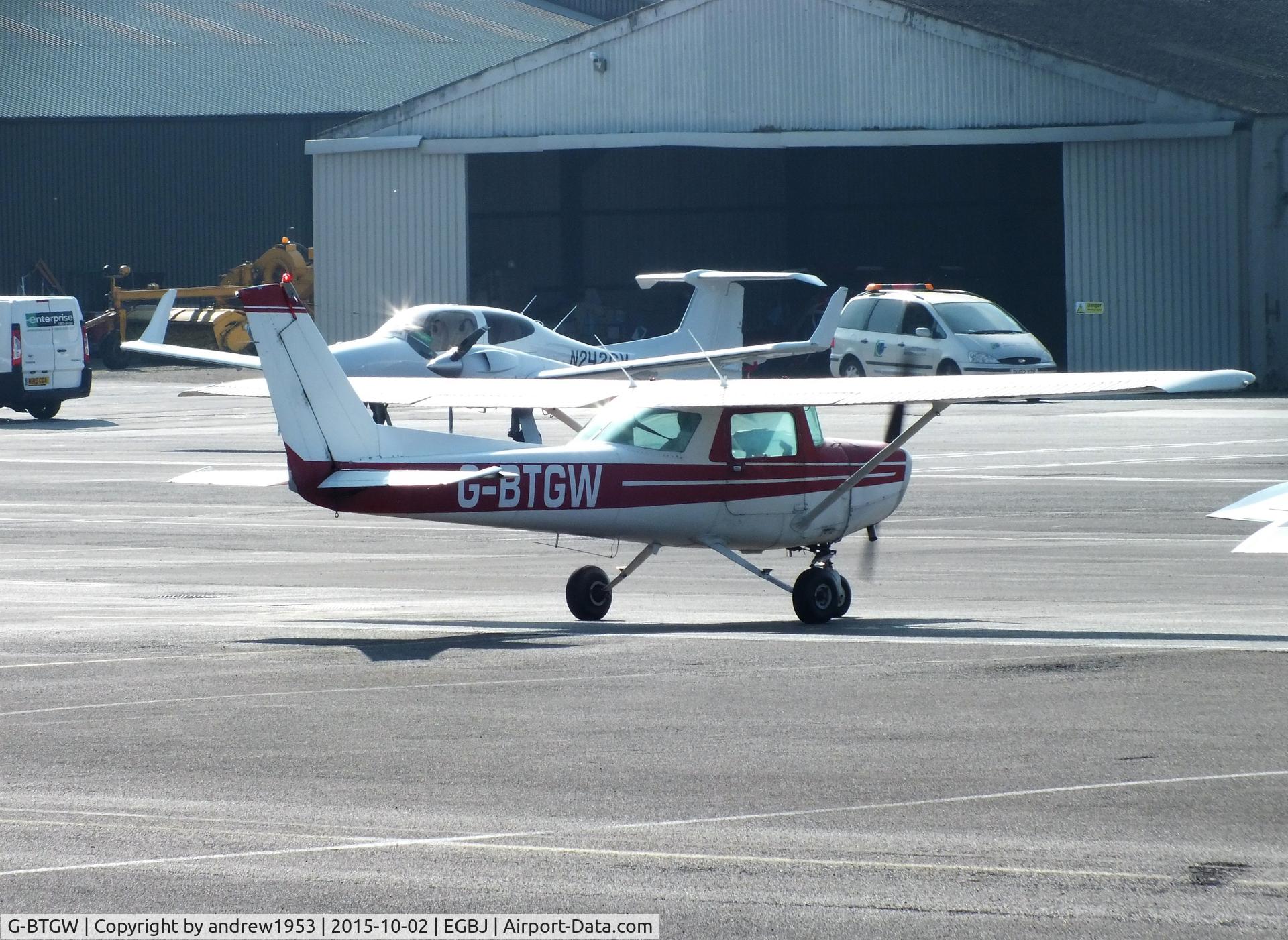 G-BTGW, 1979 Cessna 152 C/N 15279812, G-BTGW at Gloucestershire Airport.