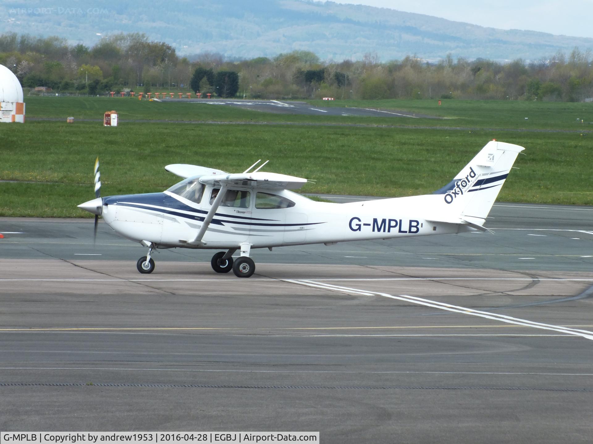 G-MPLB, 2005 Cessna 182T Skylane C/N 18281646, G-MPLB at Gloucestershire Airport.