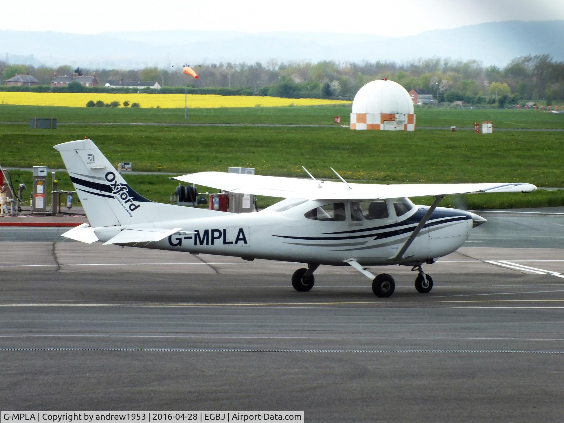 G-MPLA, 2005 Cessna 182T Skylane Skylane C/N 18281686, G-MPLA at Gloucestershire Airport.