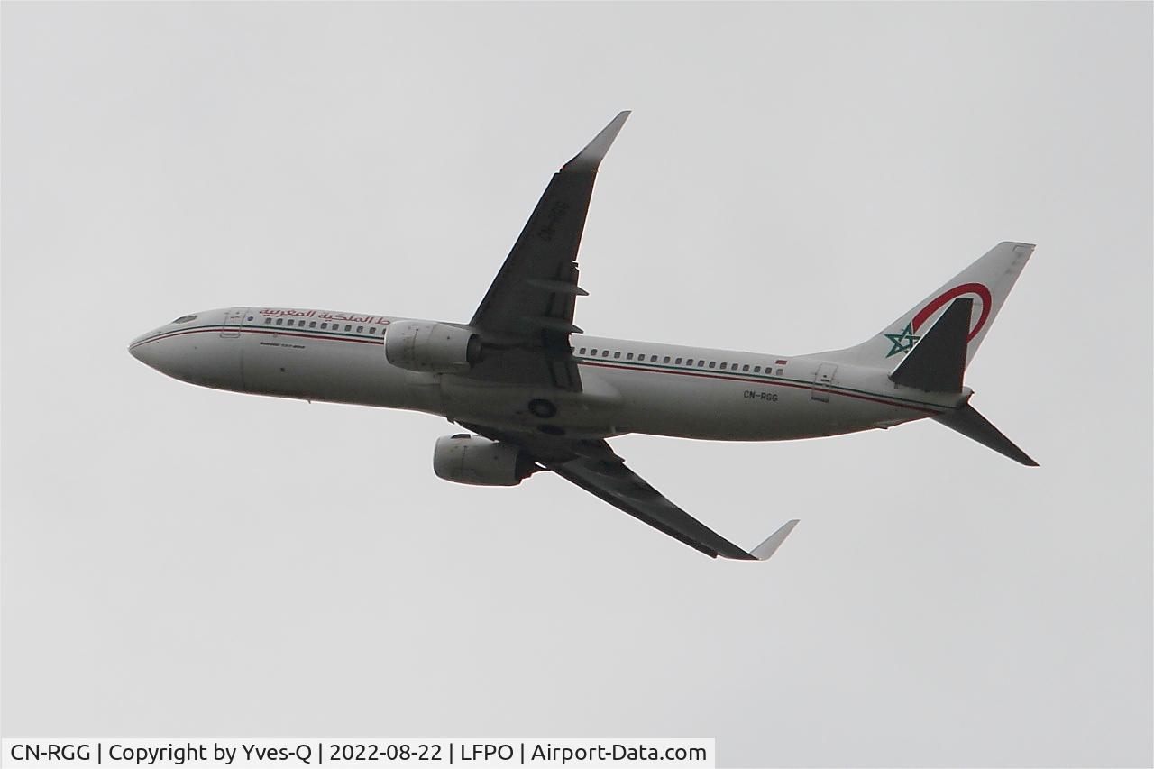 CN-RGG, 2011 Boeing 737-86N C/N 36829, Boeing 737-86N, Climbing from rwy 24, Paris-Orly airport (LFPO-ORY)