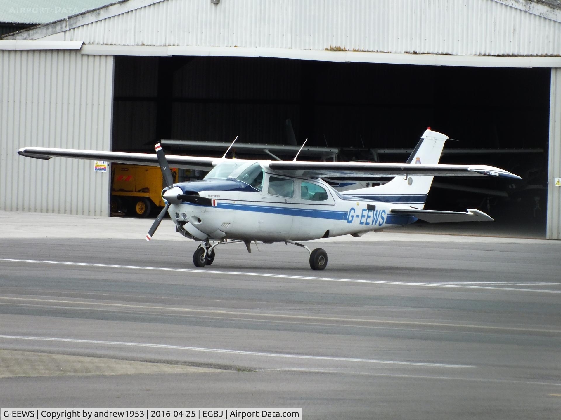 G-EEWS, 1981 Cessna T210N Turbo Centurion C/N 210-64341, G-EEWS at Gloucestershire Airport.