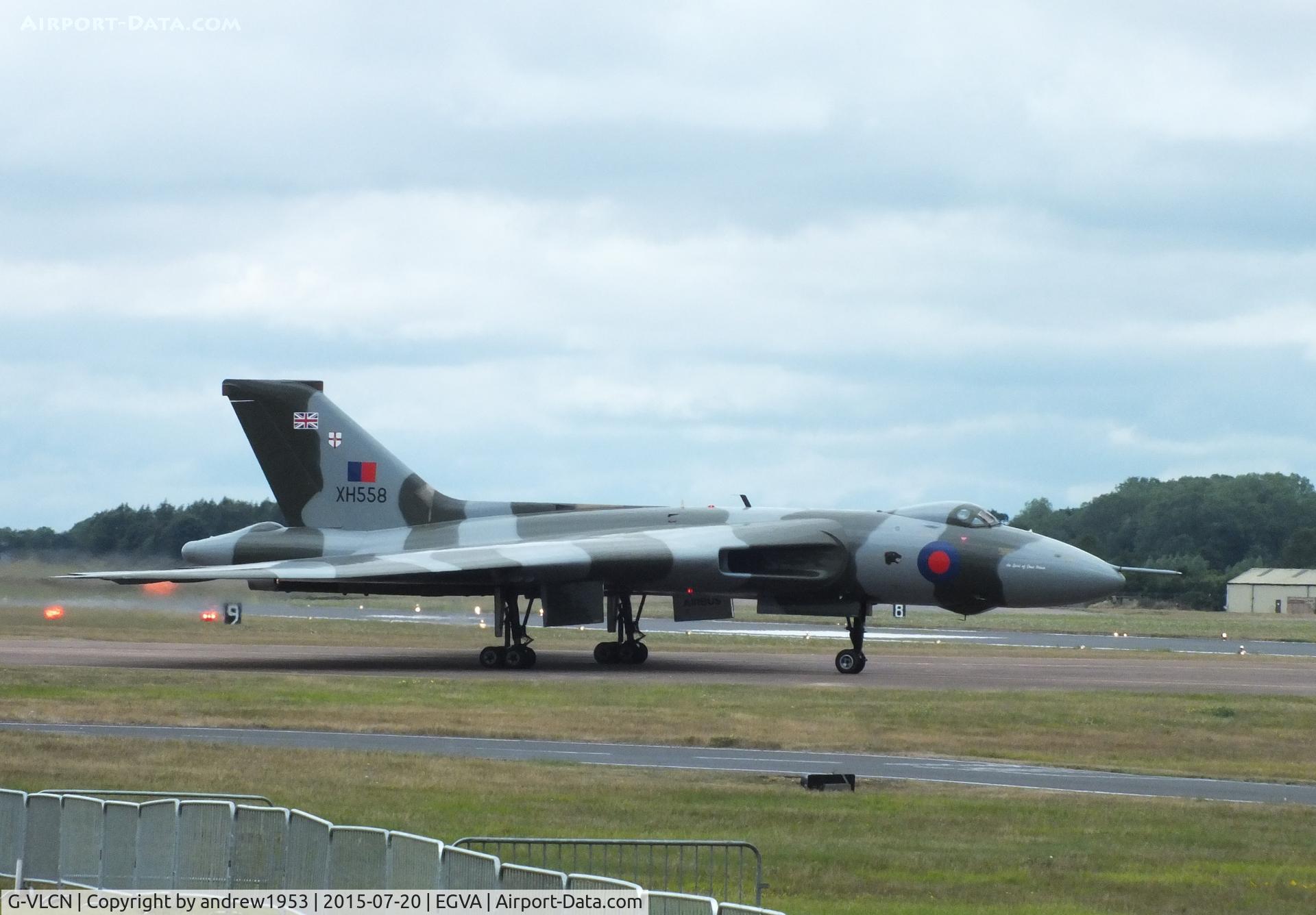 G-VLCN, 1960 Avro Vulcan B.2 C/N Set 12, G-VLCN (ZH558) at RAF Fairford.