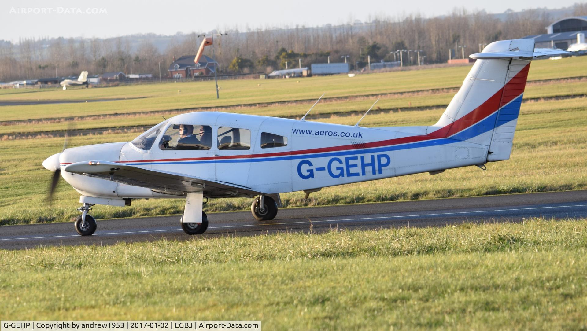G-GEHP, 1982 Piper PA-28RT-201 Arrow IV C/N 28R-8218014, G-GEHP at Gloucestershire Airport.