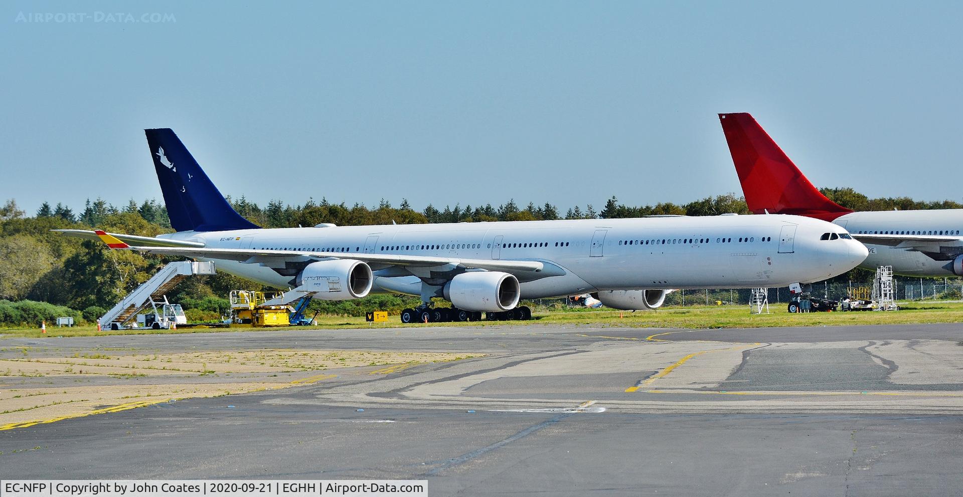EC-NFP, 2008 Airbus A340-642X C/N 933, Recent arrival