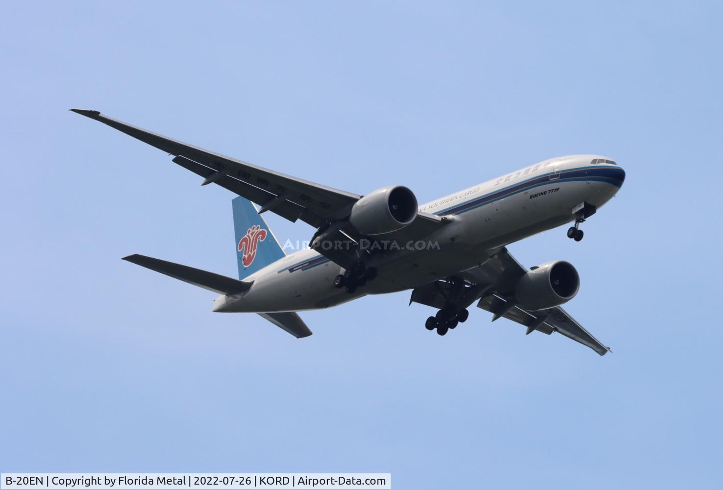 B-20EN, 2020 Boeing 777-F1B C/N 65422, ORD 2022