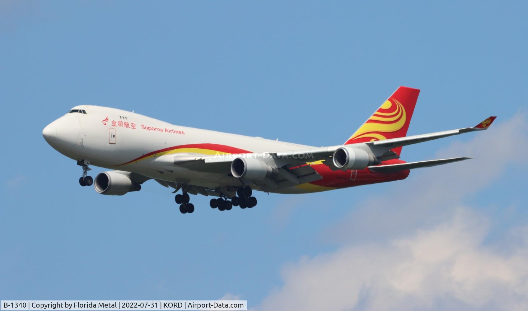 B-1340, 2007 Boeing 747-4HAERF C/N 35235, ORD 2022