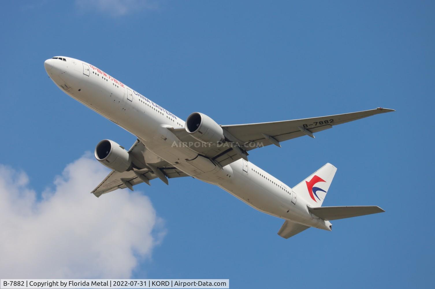 B-7882, 2017 Boeing 777-39PER C/N 43287, ORD 2022