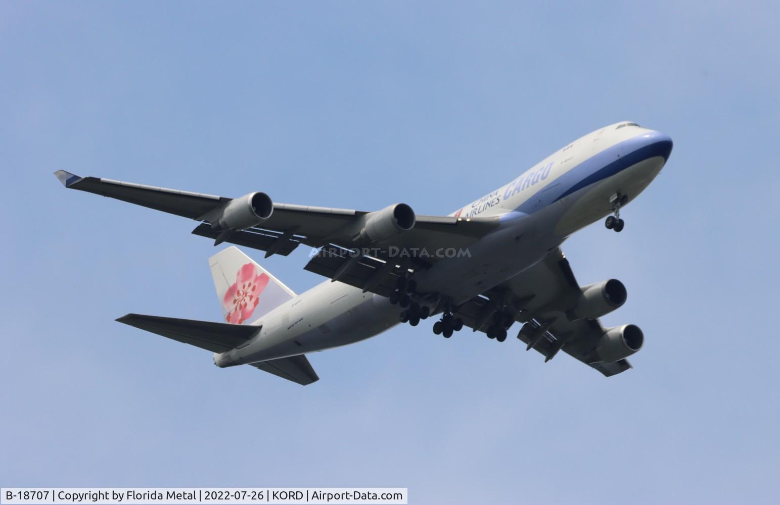 B-18707, 2001 Boeing 747-409F/SCD C/N 30764, China Cargo