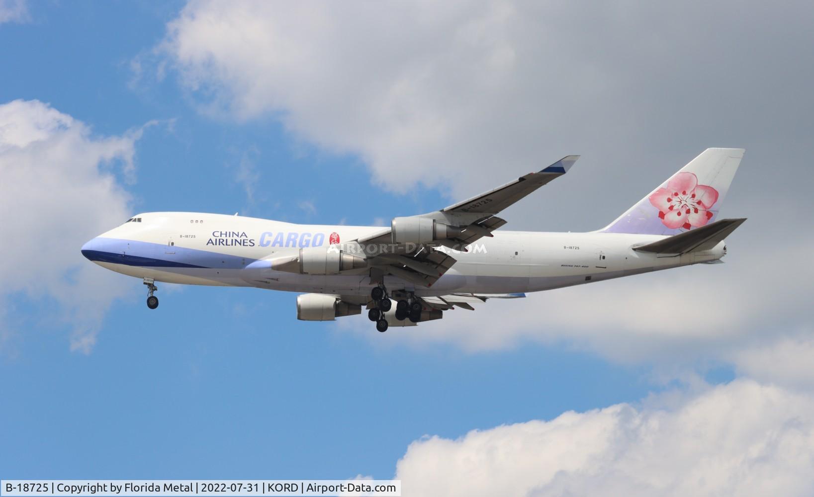 B-18725, 2007 Boeing 747-409F/SCD C/N 30771, ORD 2022