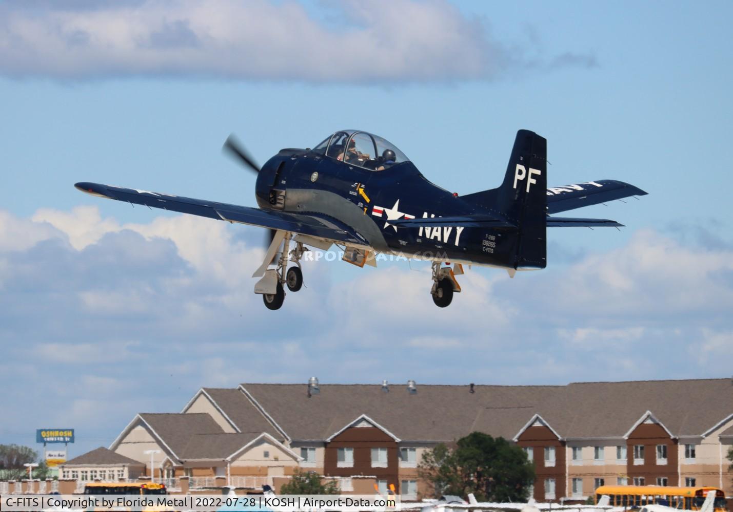 C-FITS, 1954 North American T-28B C/N 200-336, OSH 2022