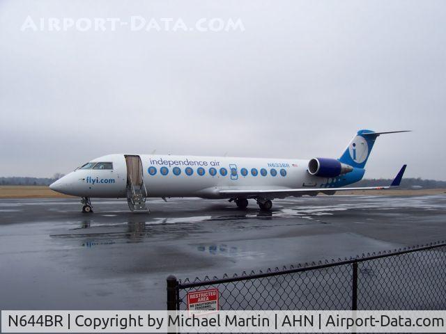 N644BR, 2000 Bombardier CRJ-200ER (CL-600-2B19) C/N 7379, Independence Air at Ben Epps.