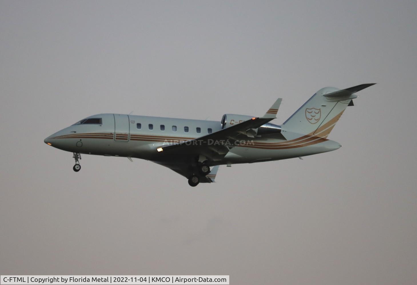C-FTML, 2021 Bombardier Challenger 650 C/N 6163, MCO 2022