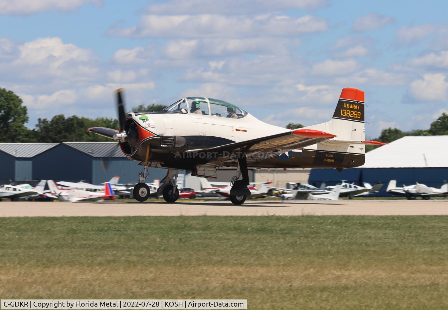 C-GDKR, 1956 North American T-28B Trojan C/N 200-360, OSH 2022