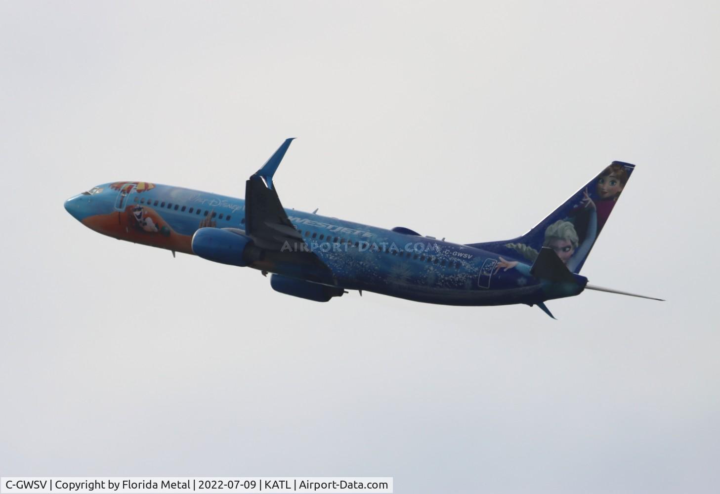 C-GWSV, 2009 Boeing 737-8CT C/N 37158, ATL 2022