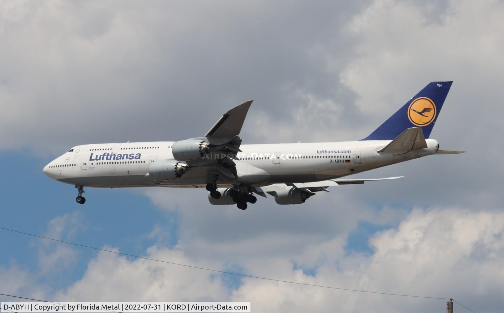 D-ABYH, 2013 Boeing 747-830 C/N 37832, Lufthansa