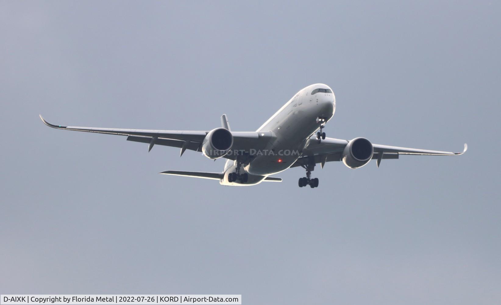 D-AIXK, 2018 Airbus A350-941 C/N 212, ORD 2022