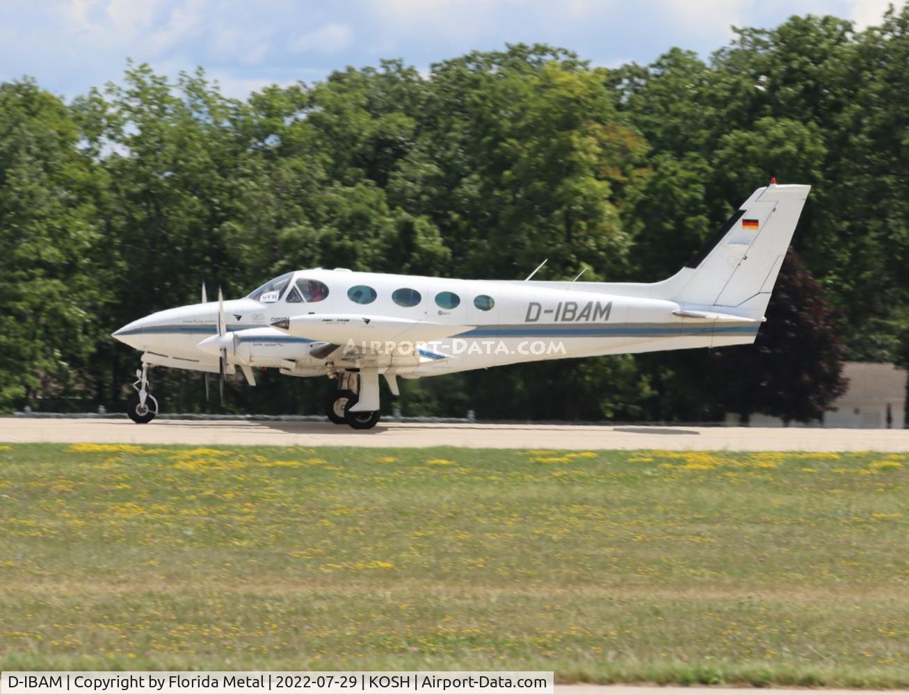 D-IBAM, Cessna 340A C/N 340A-0091, OSH 2022