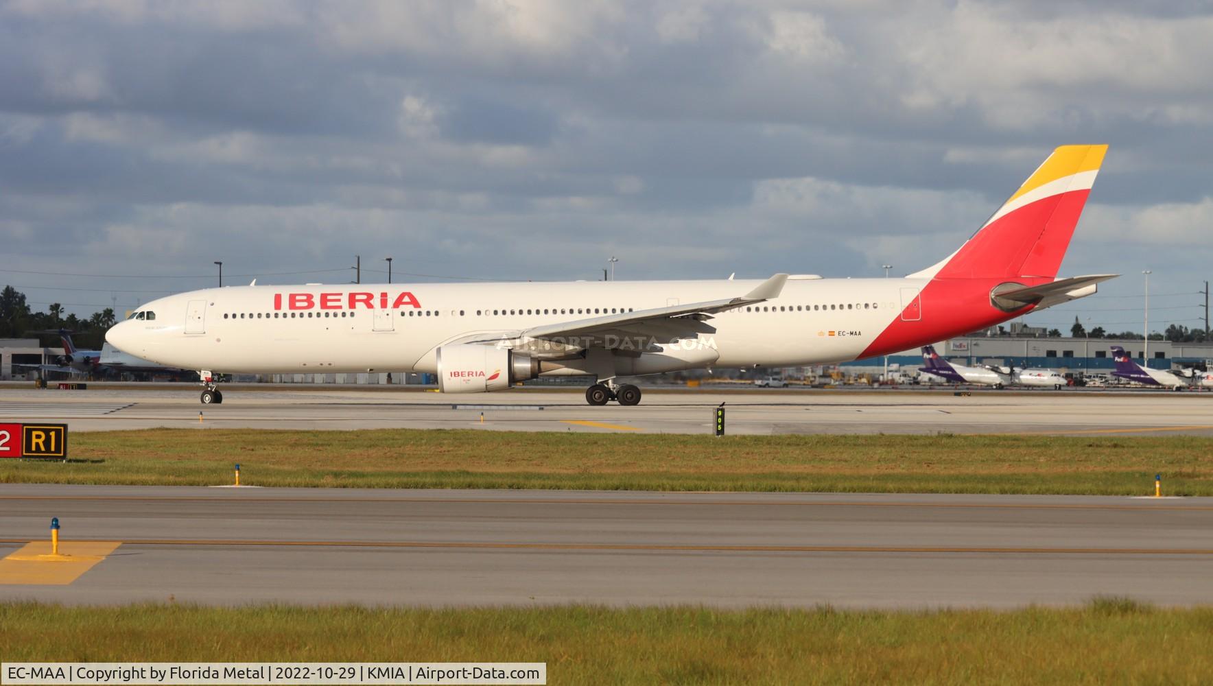 EC-MAA, 2014 Airbus A330-302 C/N 1515, MIA 2022