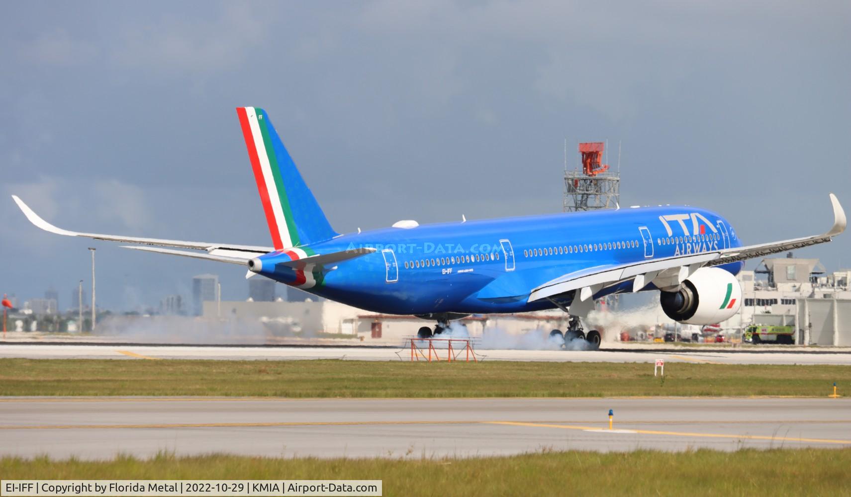 EI-IFF, 2022 Airbus A350-941 C/N 0283, MIA 2022