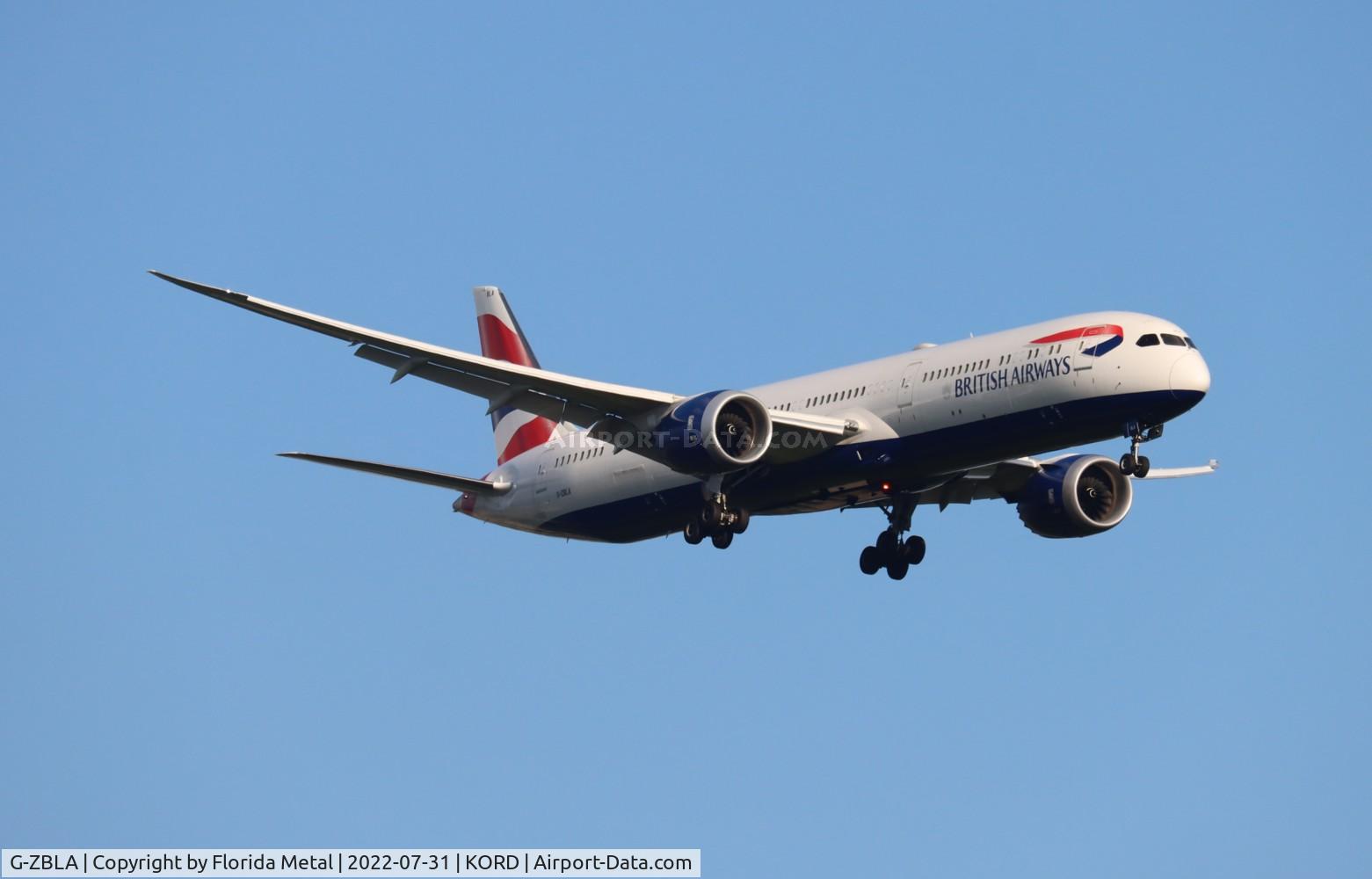 G-ZBLA, 2019 Boeing 787-10 Dreamliner C/N 60637, ORD 2022