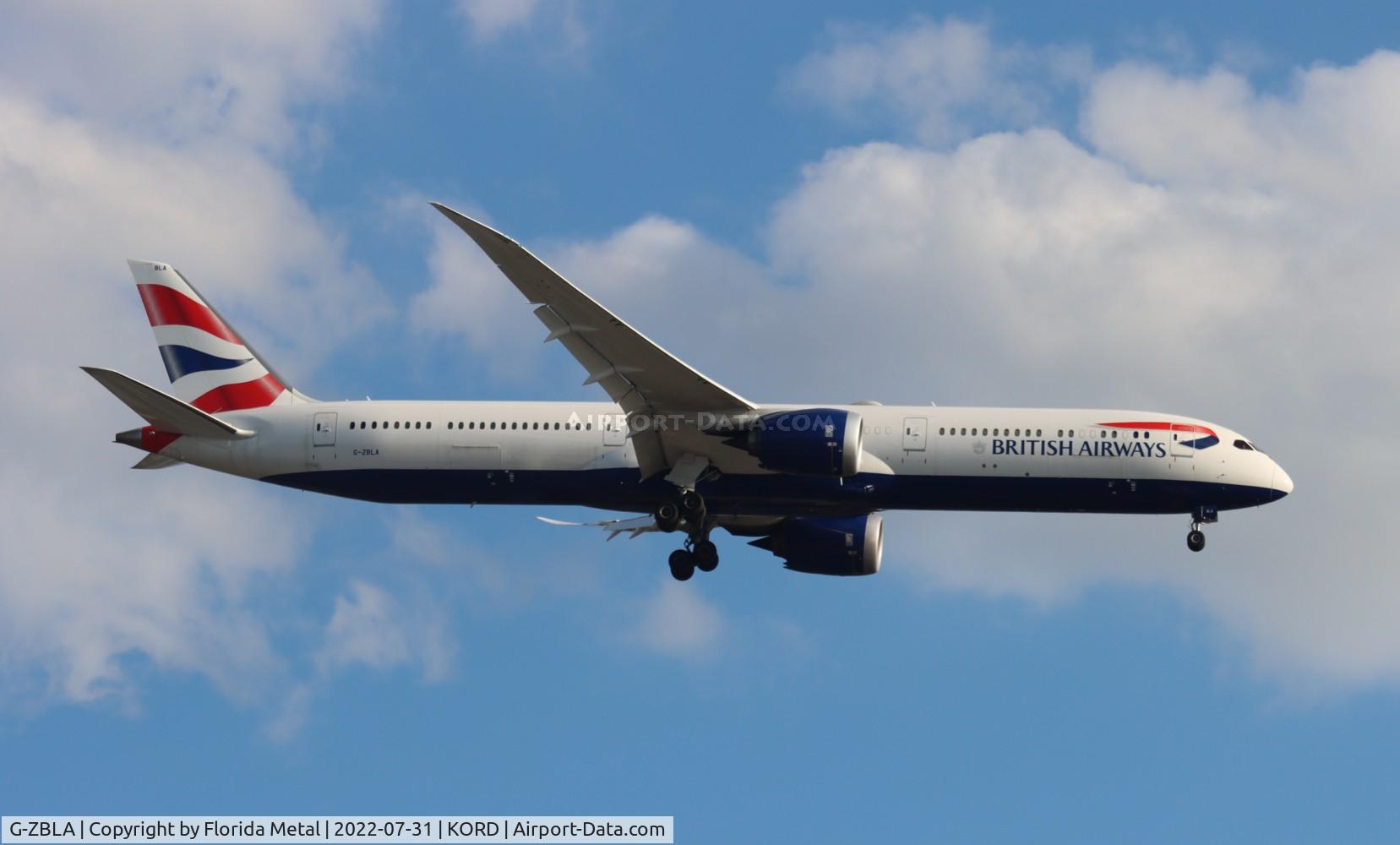 G-ZBLA, 2019 Boeing 787-10 Dreamliner C/N 60637, British