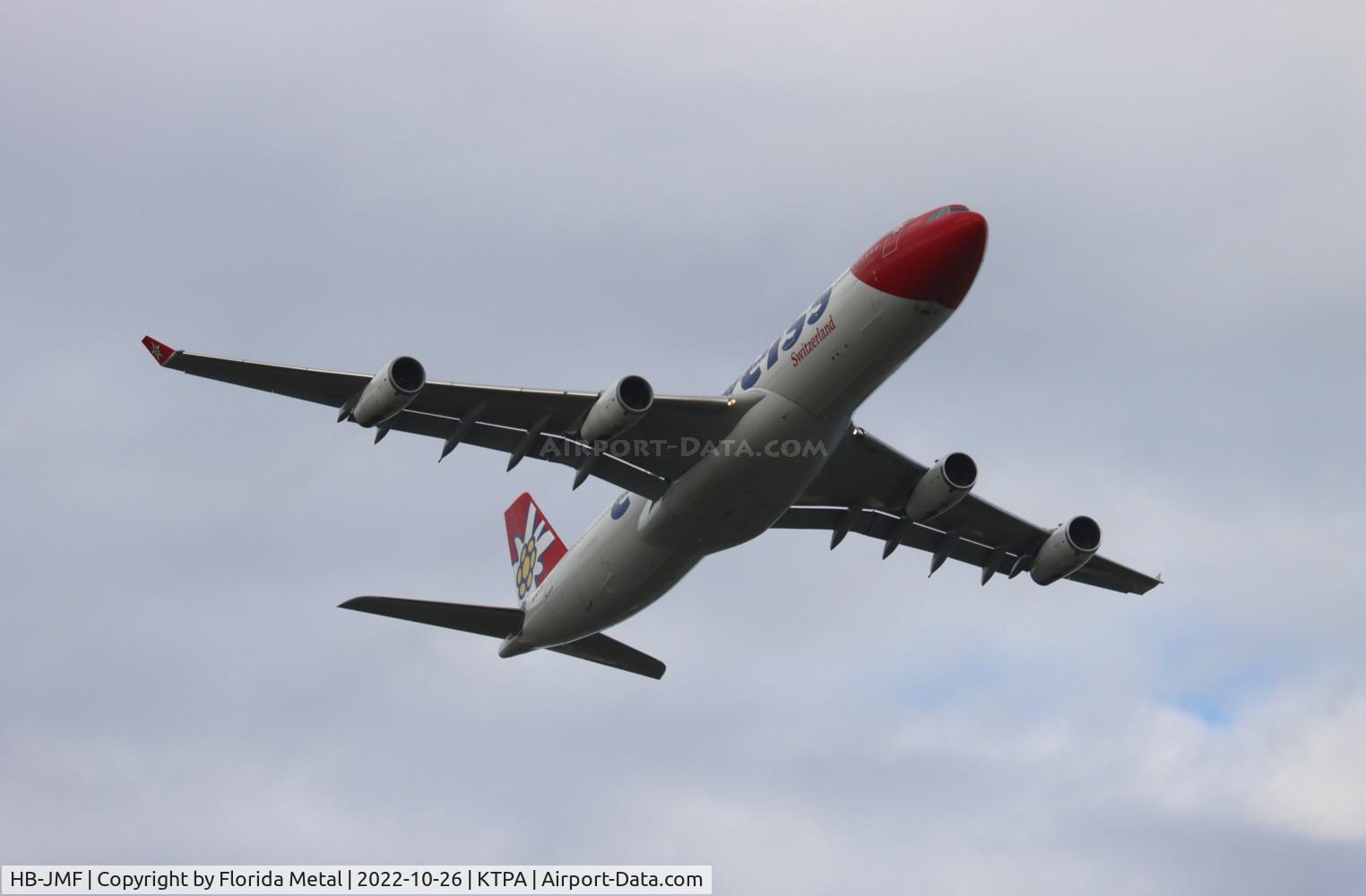 HB-JMF, 2003 Airbus A340-313X C/N 561, TPA 2022