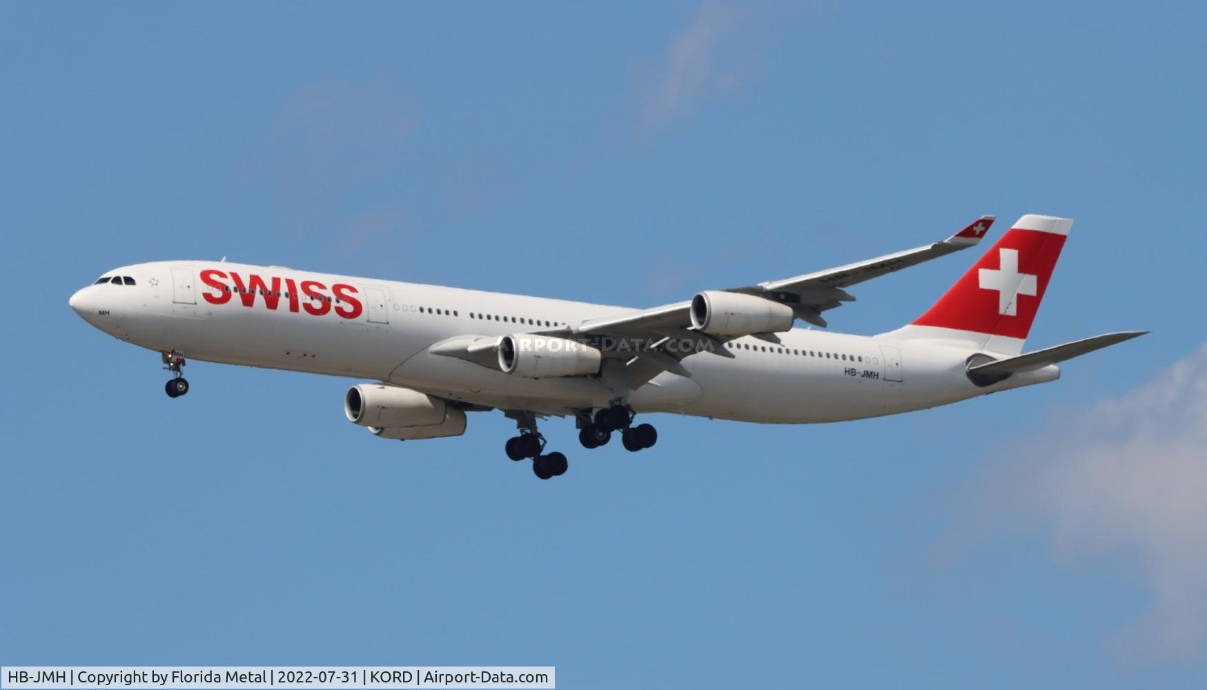 HB-JMH, 2004 Airbus A340-313 C/N 585, Swiss