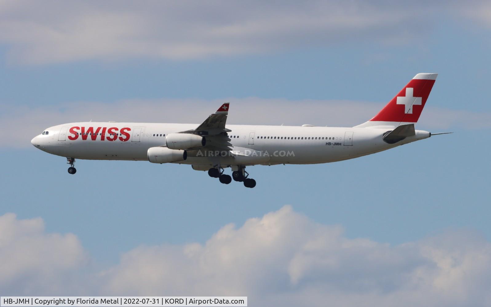 HB-JMH, 2004 Airbus A340-313 C/N 585, ORD 2022