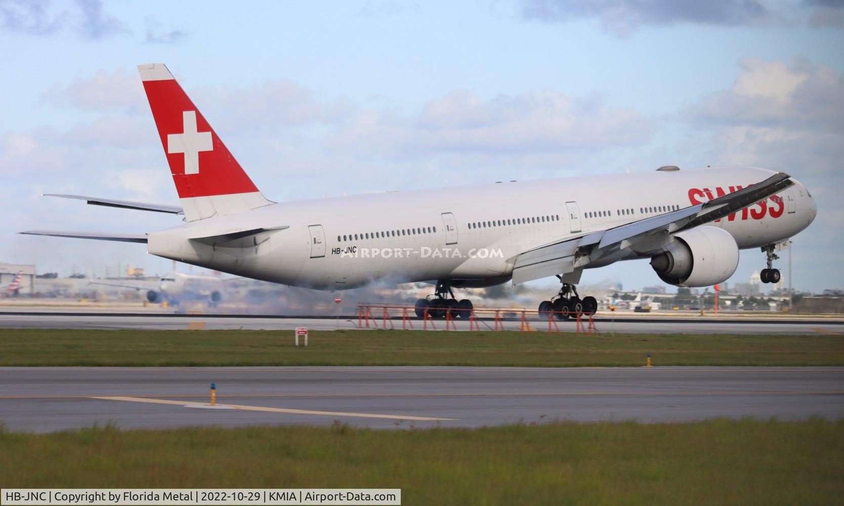 HB-JNC, 2016 Boeing 777-3DE/ER C/N 44584, MIA 2022