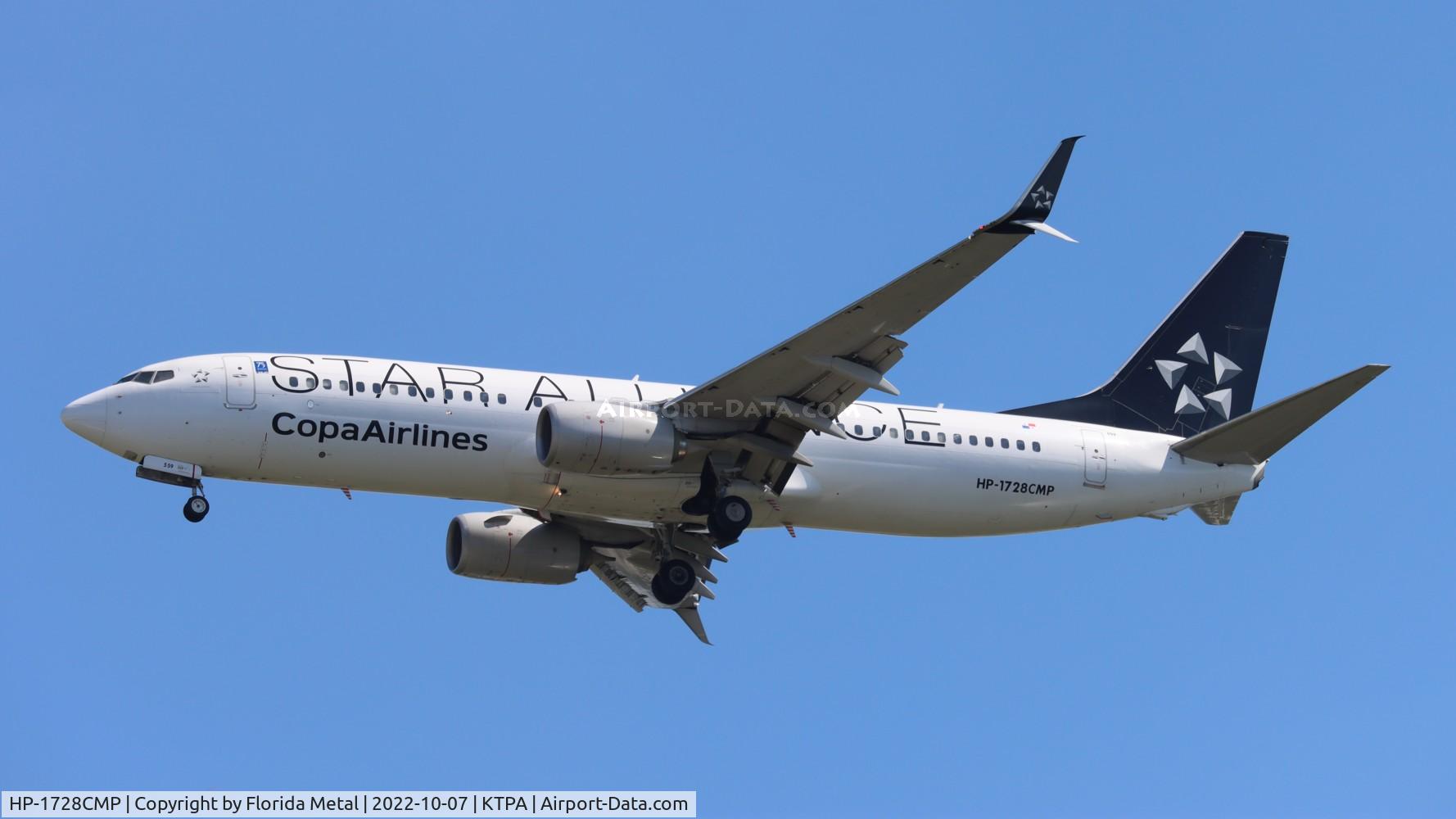 HP-1728CMP, 2012 Boeing 737-8V3 C/N 39396, TPA 2022