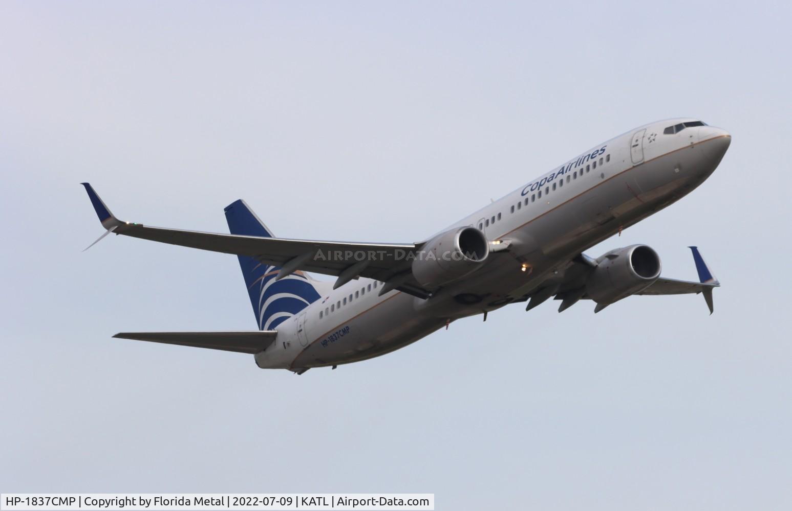 HP-1837CMP, 2014 Boeing 737-8V3 C/N 40783, ATL 2022