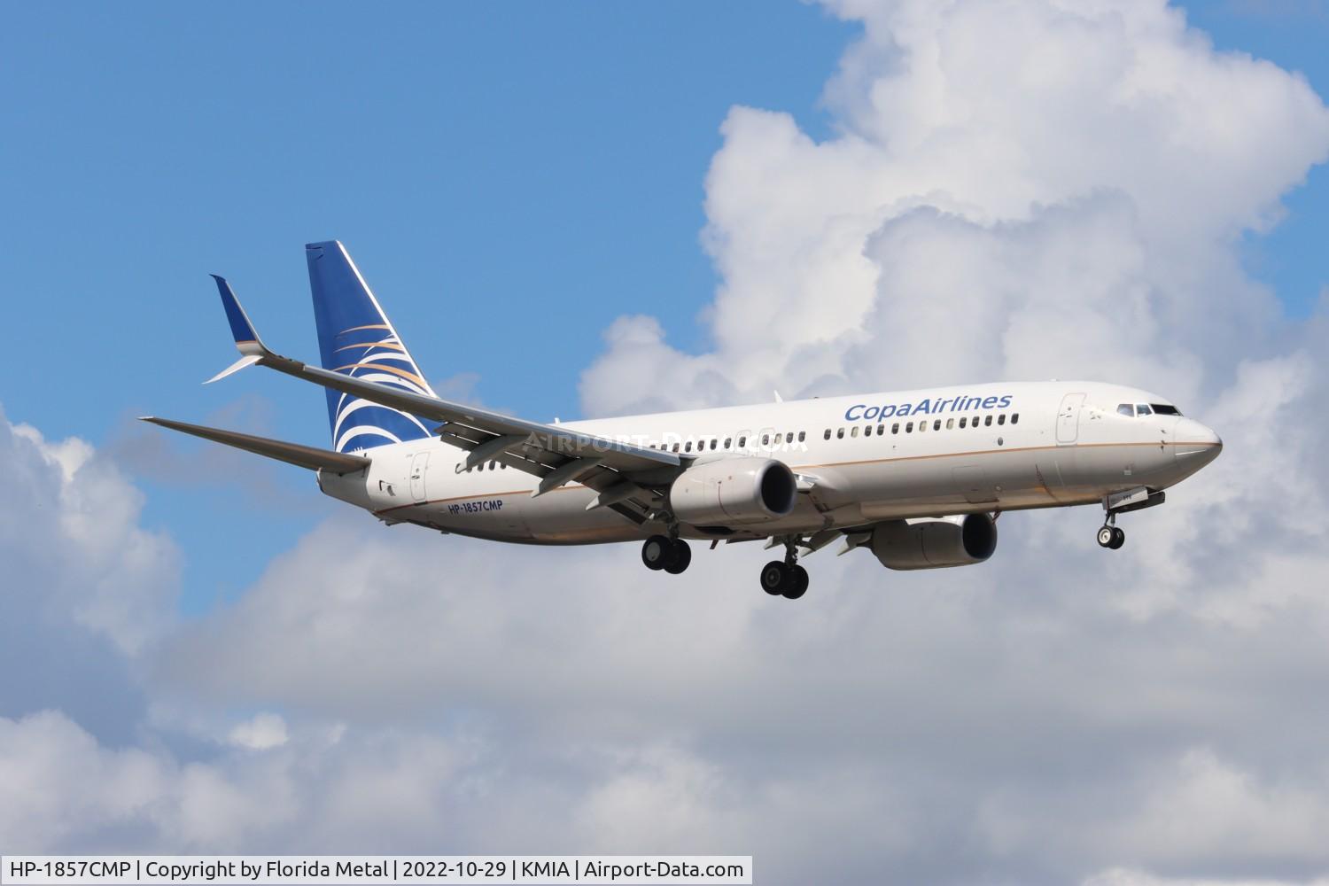 HP-1857CMP, 2018 Boeing 737-8V3 C/N 44160, MIA 2022