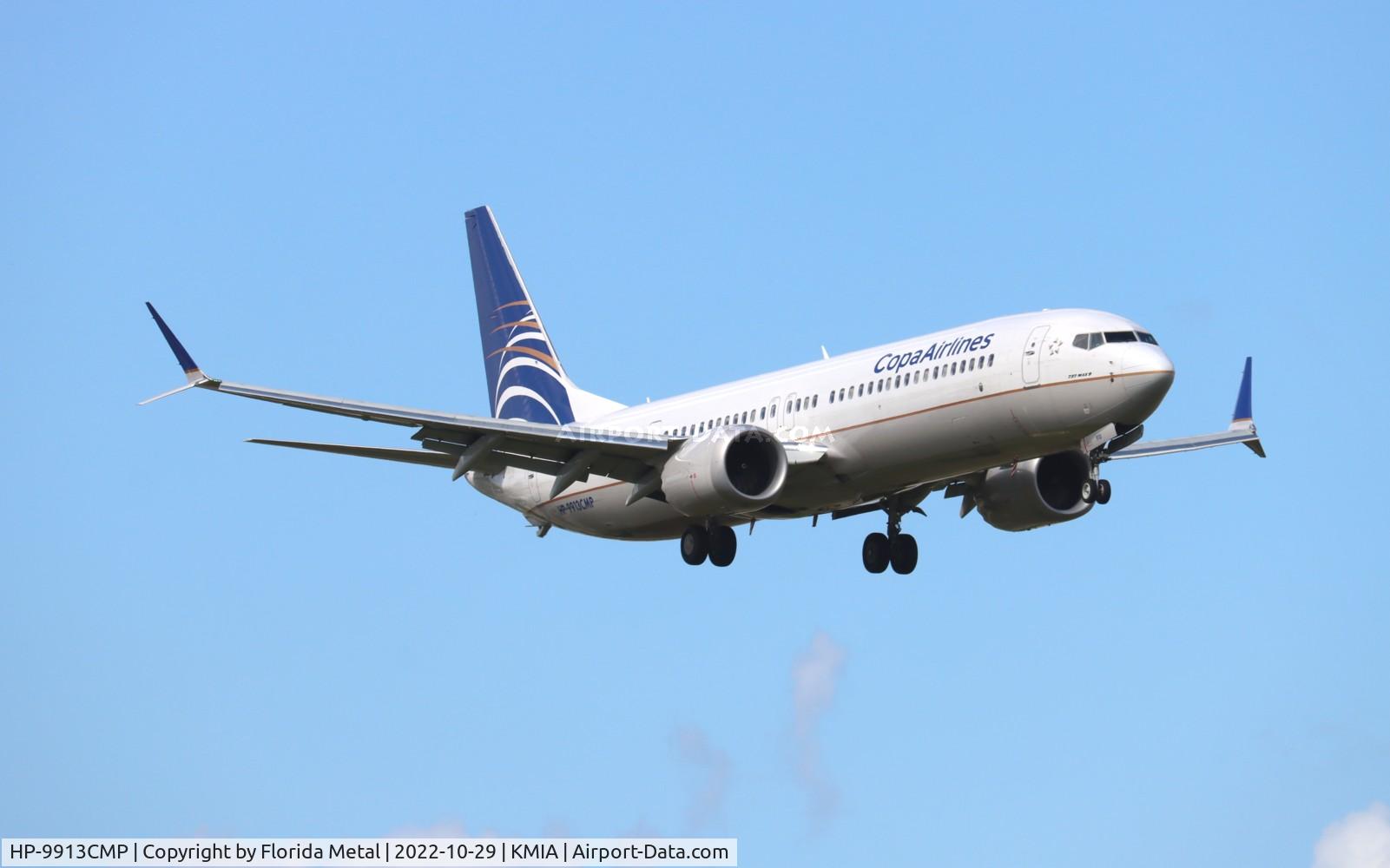 HP-9913CMP, 2021 Boeing 737-9 MAX C/N 44174, MIA 2022