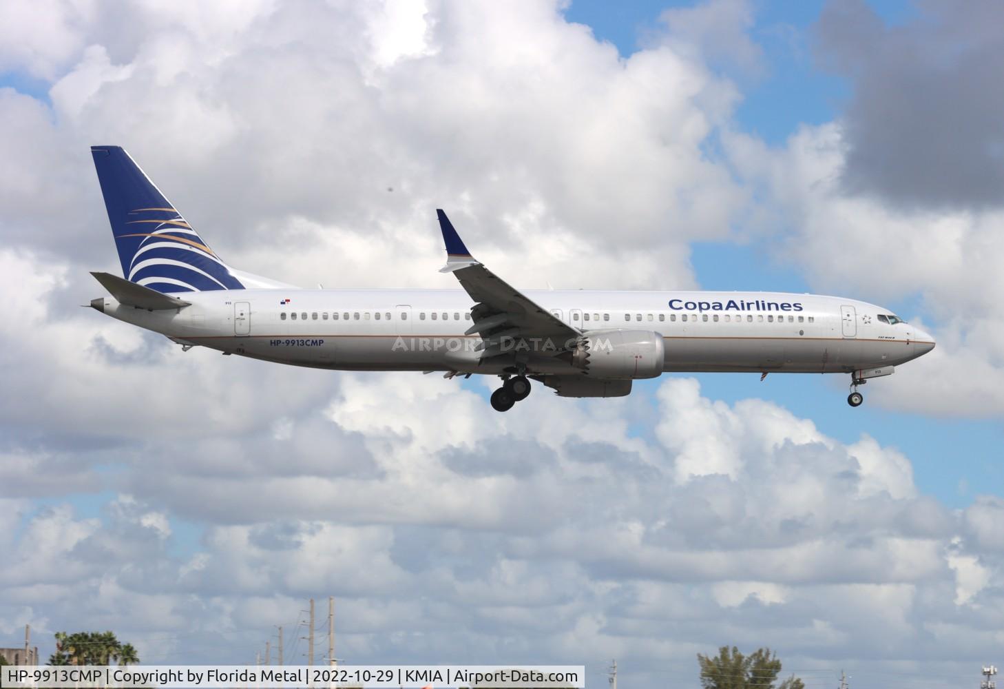 HP-9913CMP, 2021 Boeing 737-9 MAX C/N 44174, Copa MAX 9