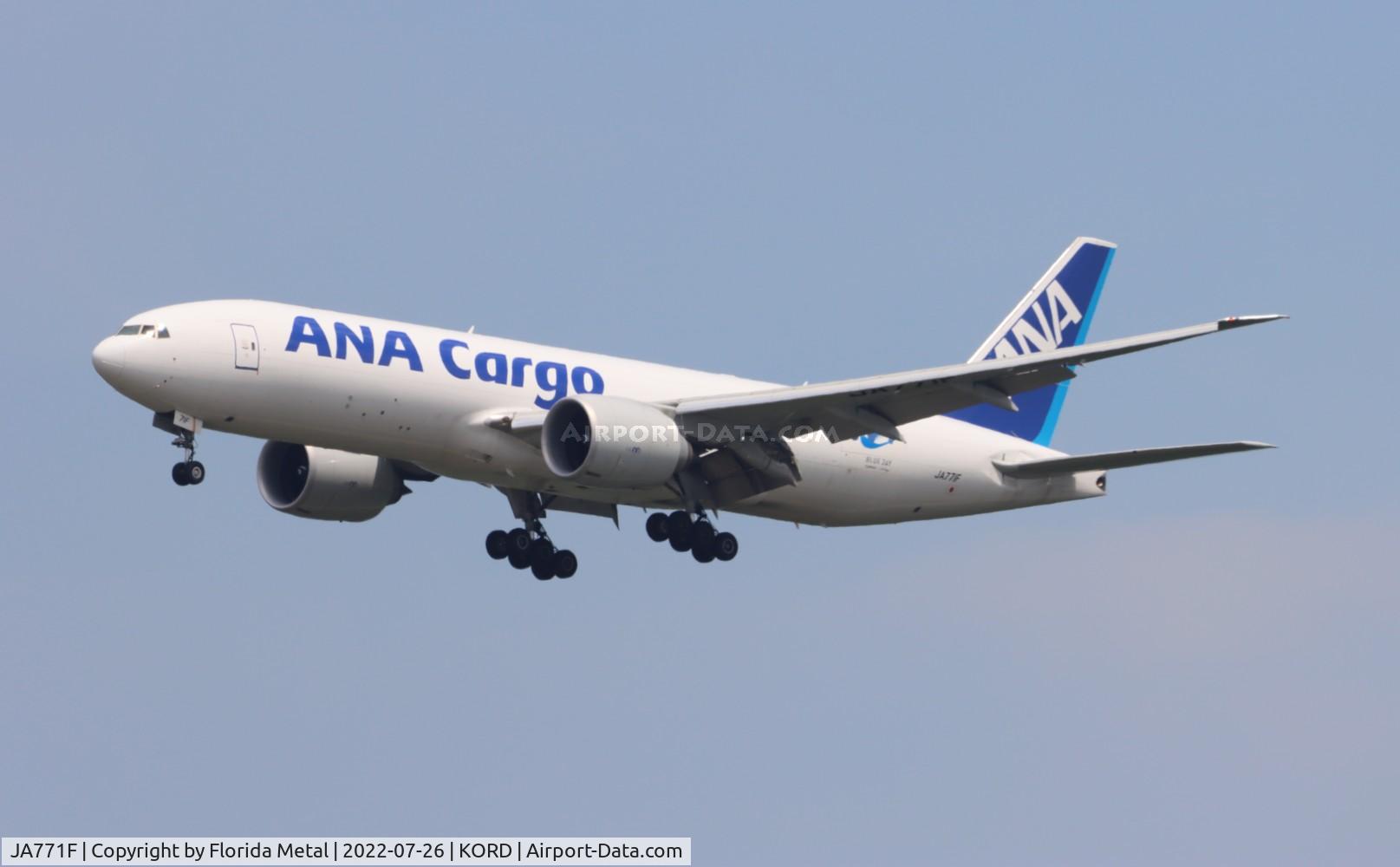 JA771F, 2018 Boeing 777-F C/N 65756, ORD 2022