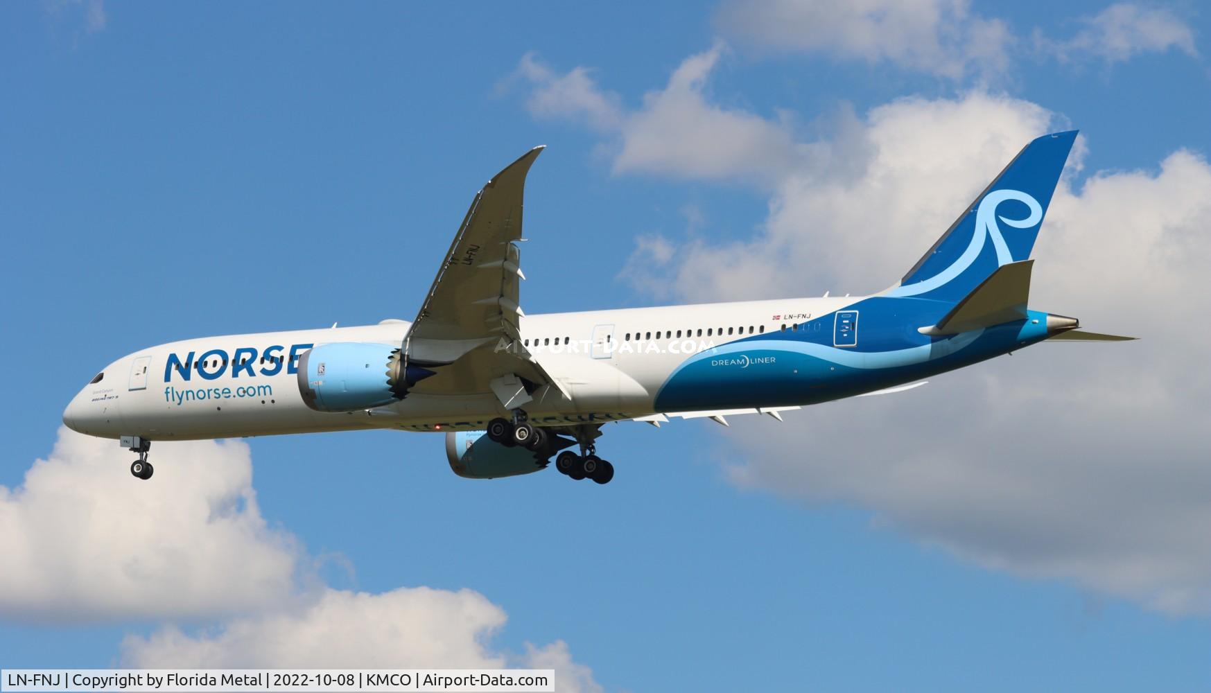 LN-FNJ, 2018 Boeing 787-9 Dreamliner C/N 63318, Norse