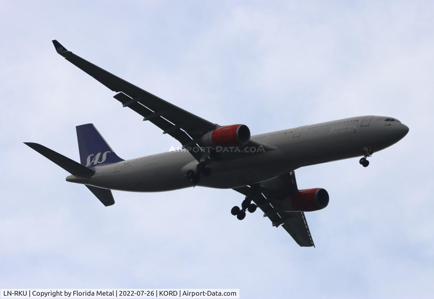 LN-RKU, 2016 Airbus A330-343 C/N 1715, ORD 2022