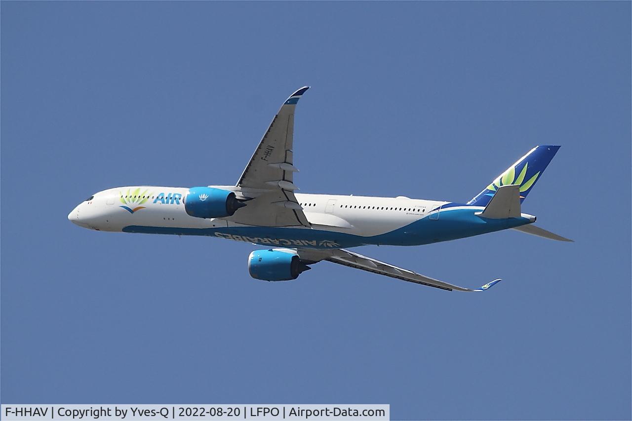 F-HHAV, 2016 Airbus A350-941 C/N 0082, Airbus A350-941, Climbing from rwy 24,Paris Orly airport (LFPO-ORY)