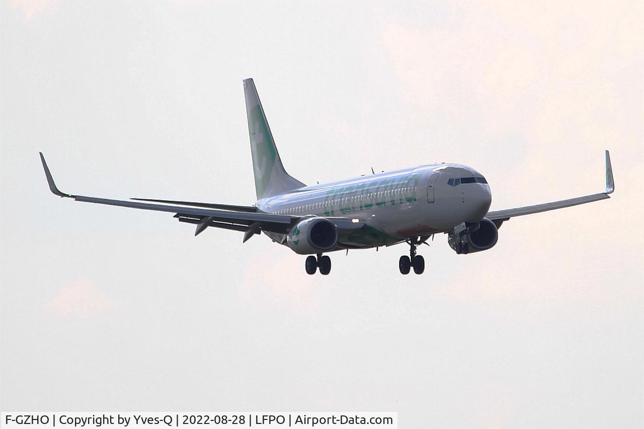 F-GZHO, 2015 Boeing 737-8K2 C/N 43880, Boeing 737-8K2, On final rwy 06, Paris-Orly airport (LFPO-ORY)