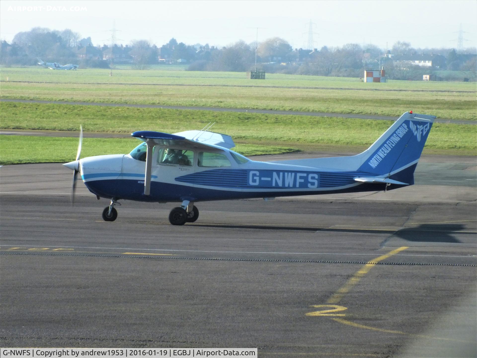 G-NWFS, 1983 Cessna 172P C/N 172-75815, G-NWFS at Gloucestershire Airport.