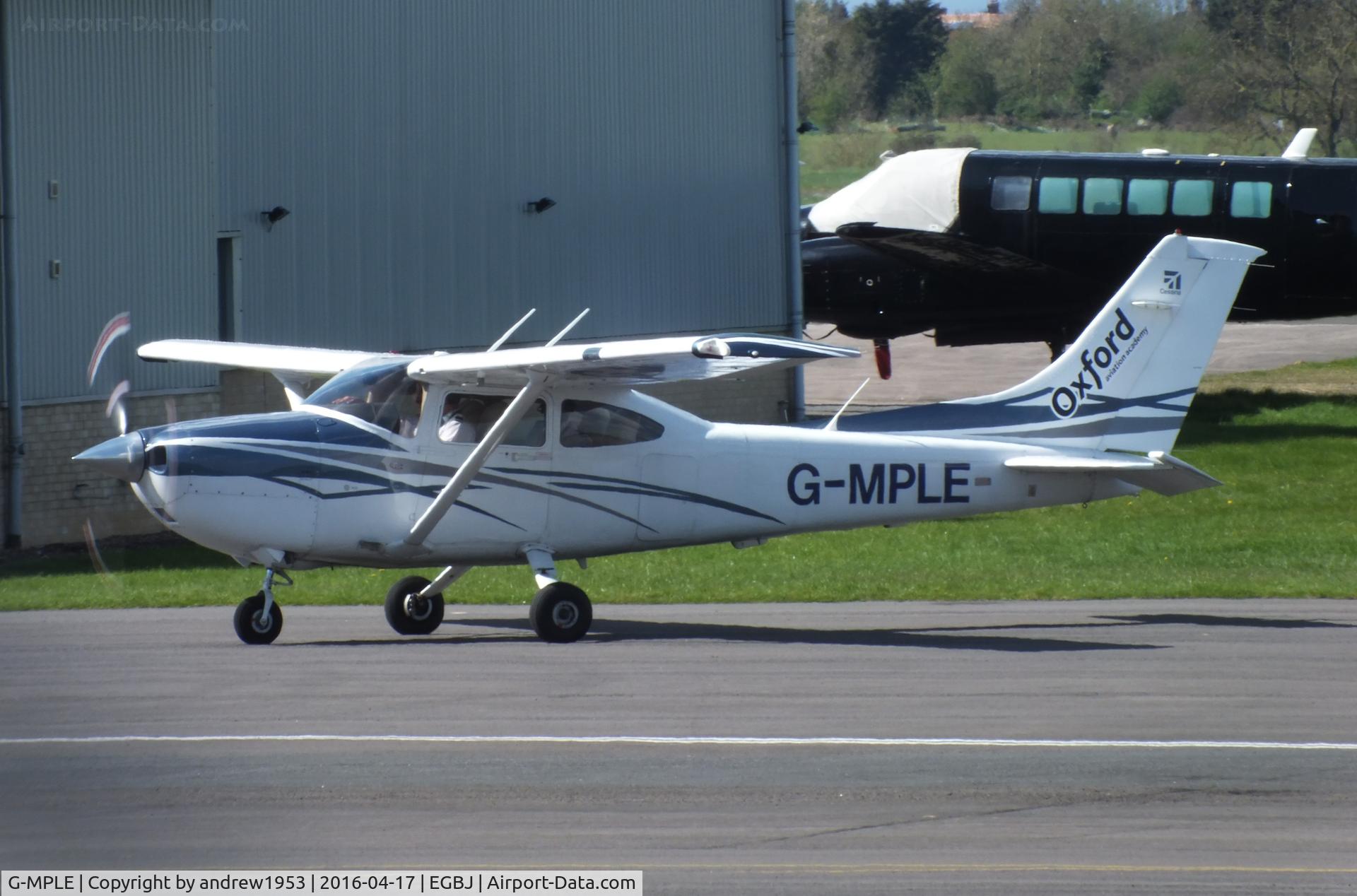 G-MPLE, 2007 Cessna 182T Skylane C/N 18282039, G-MPLE at Gloucestershire Airport.