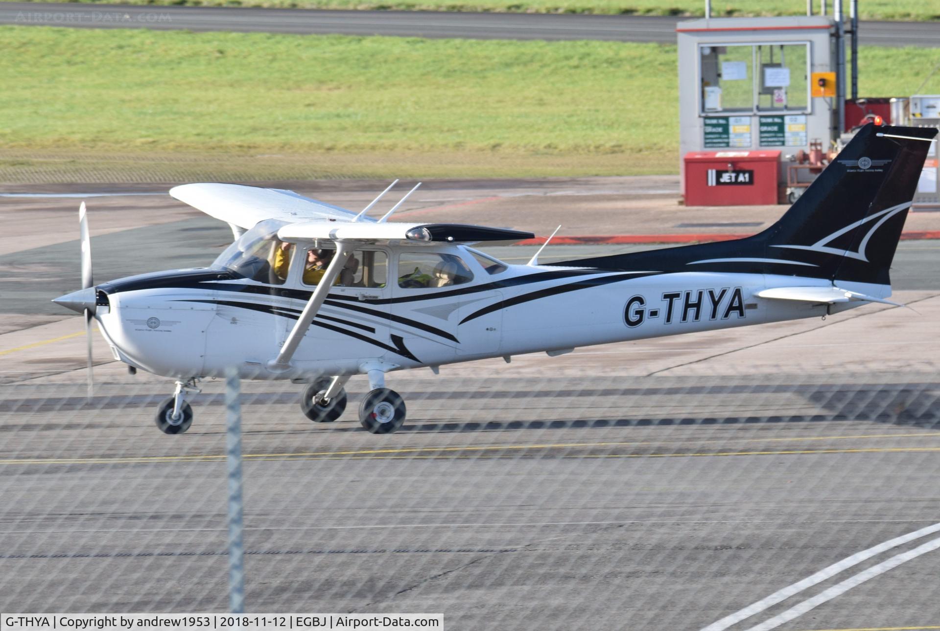 G-THYA, 2007 Cessna 172SP Skyhawk C/N 172S10480, G-THYA at Gloucestershire Airport.