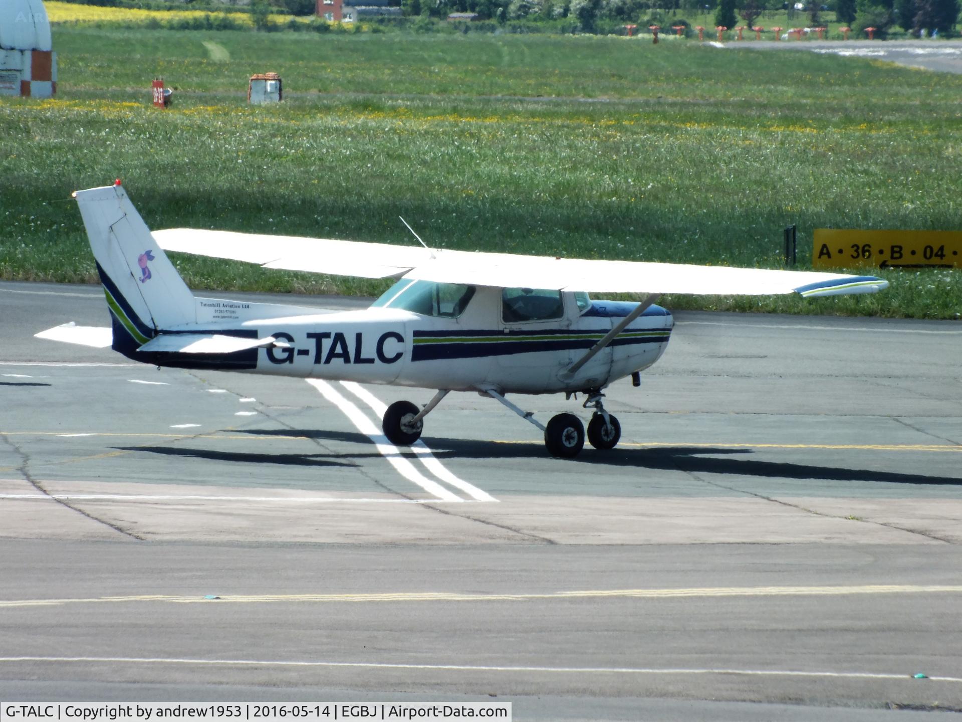 G-TALC, 1981 Cessna 152 C/N 152-84941, G-TALC at Gloucestershire Airport.