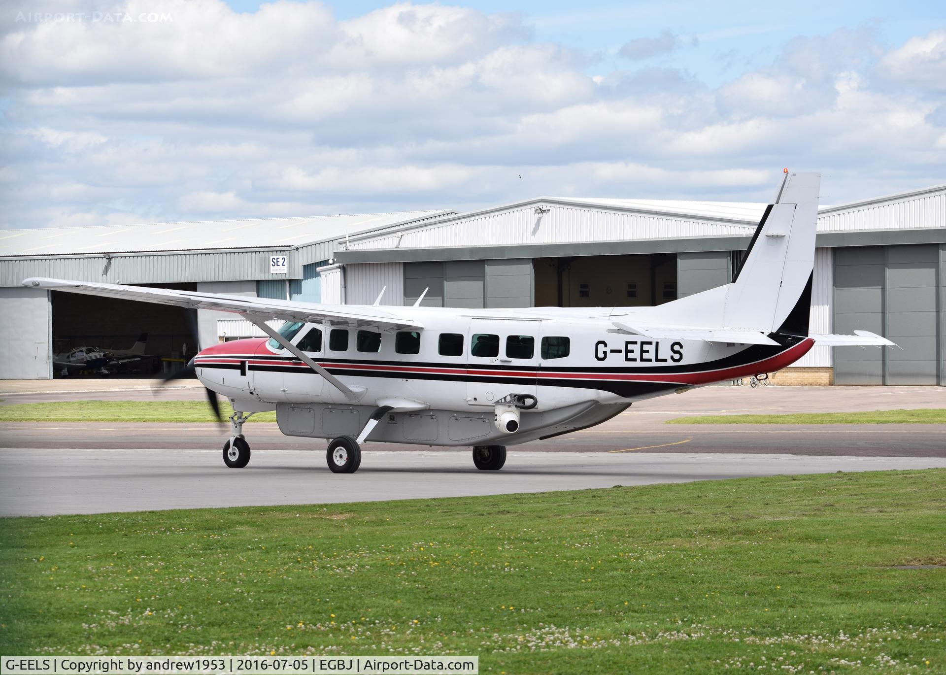 G-EELS, 1997 Cessna 208B Grand Caravan C/N 208B0619, G-EELS at Gloucestershire Airport.