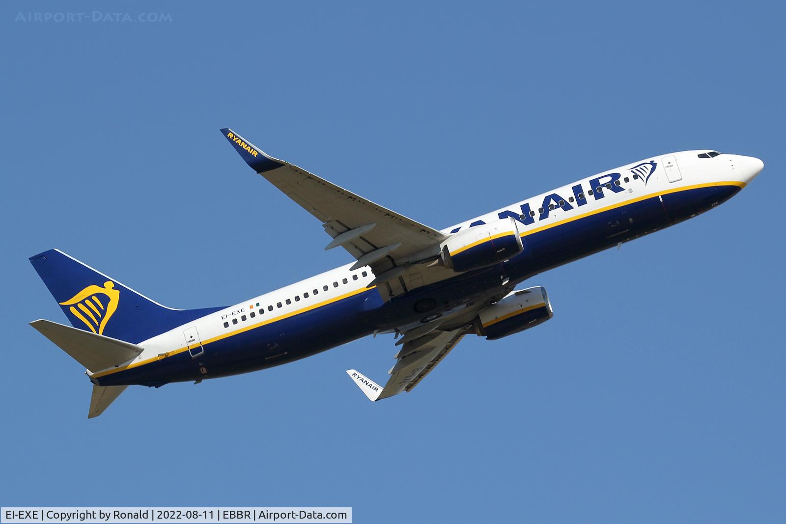 EI-EXE, 2012 Boeing 737-8AS C/N 40321, at bru