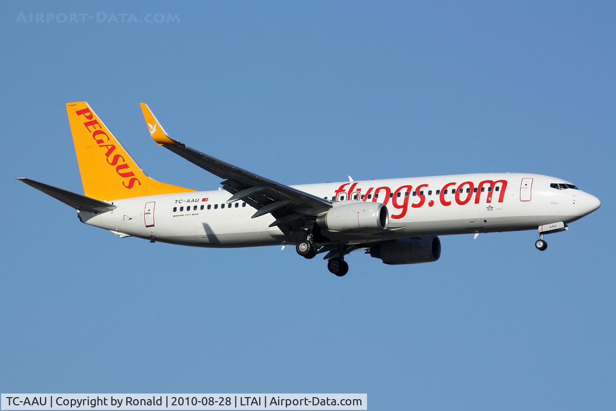 TC-AAU, 2010 Boeing 737-82R C/N 40873, at ayt