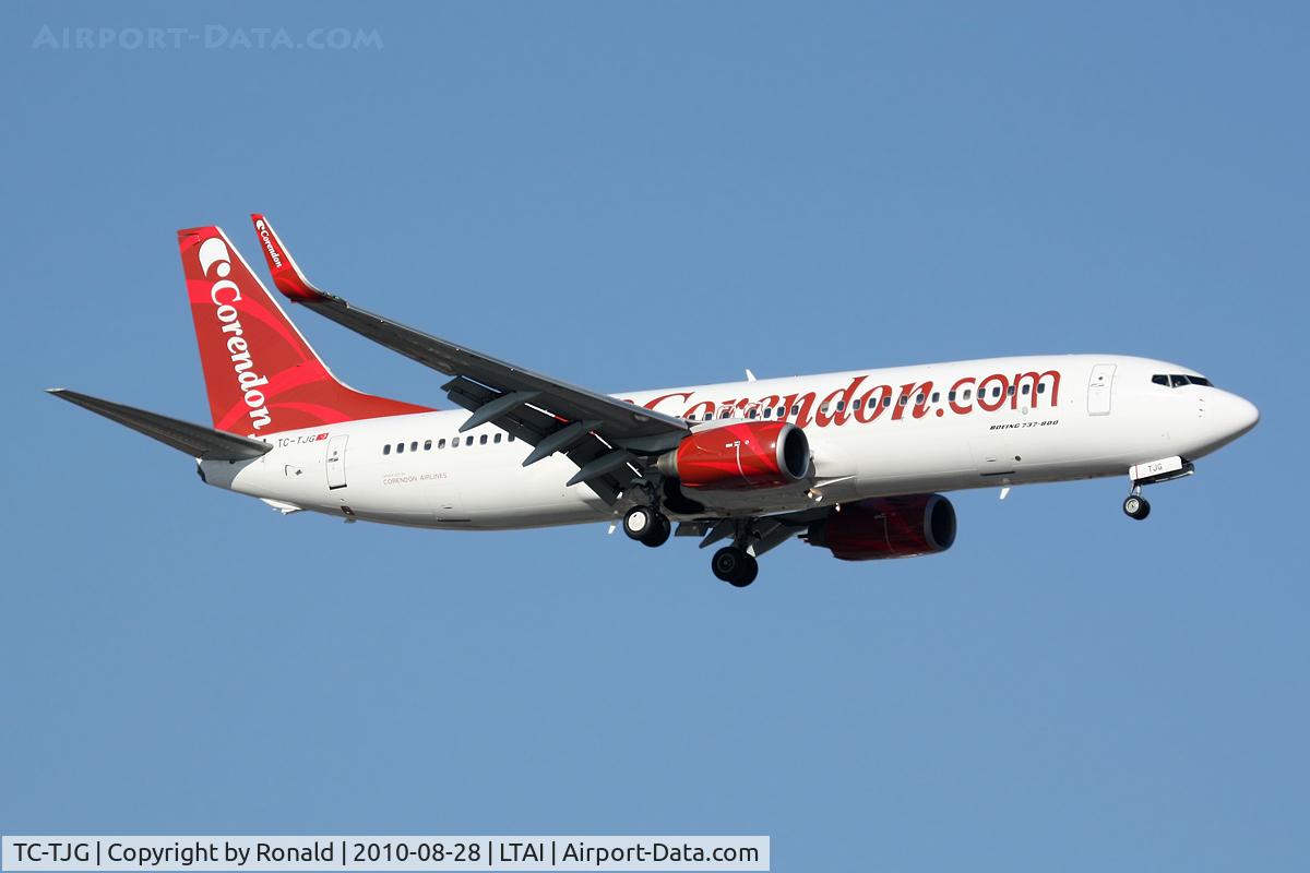 TC-TJG, 1999 Boeing 737-86J C/N 29120, at ayt