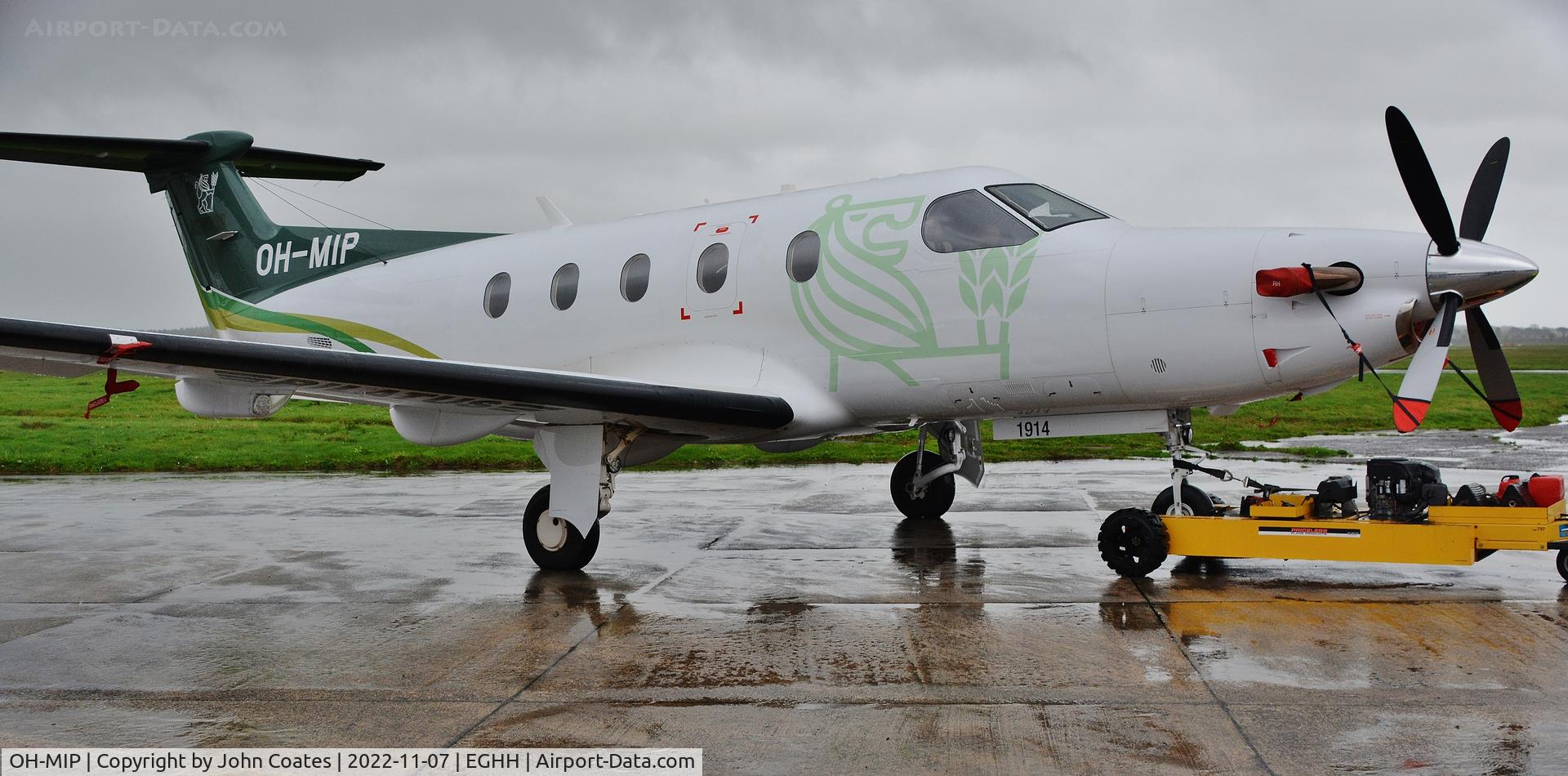 OH-MIP, 2019 Pilatus PC-12/47E C/N 1914, At BAS
