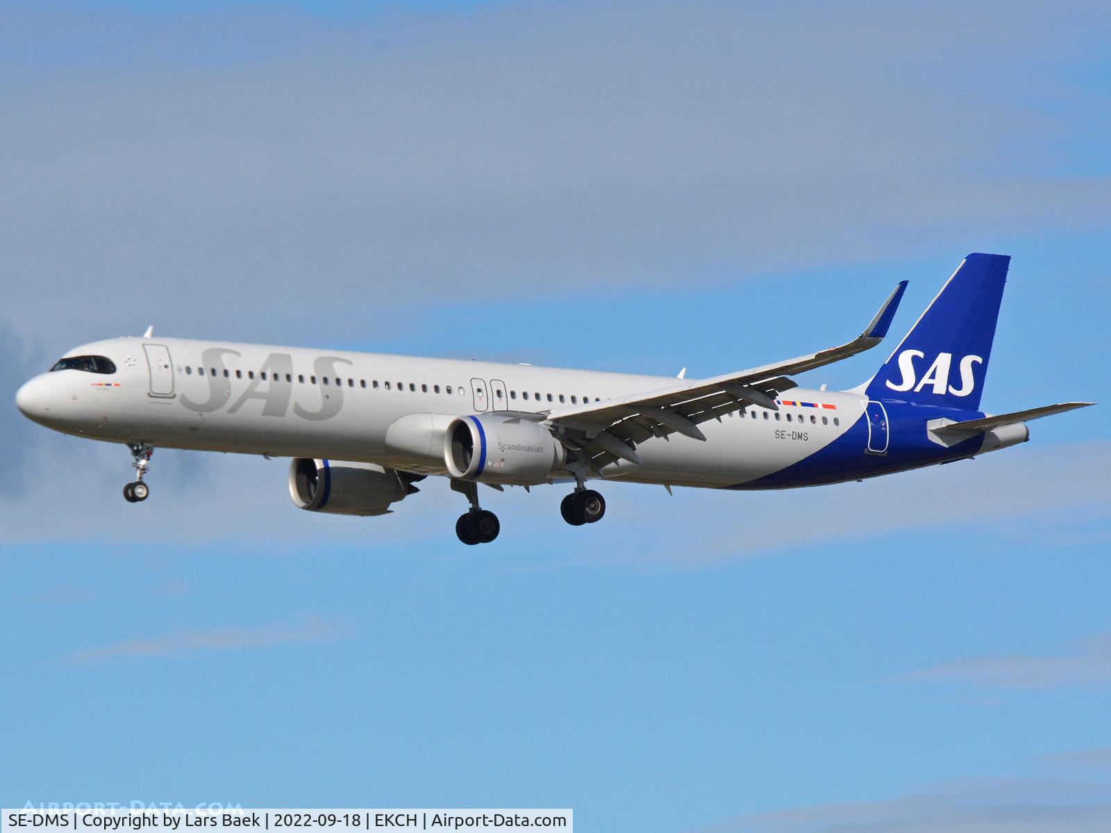 SE-DMS, 2021 Airbus A321-253NX C/N 10500, RWY22L
