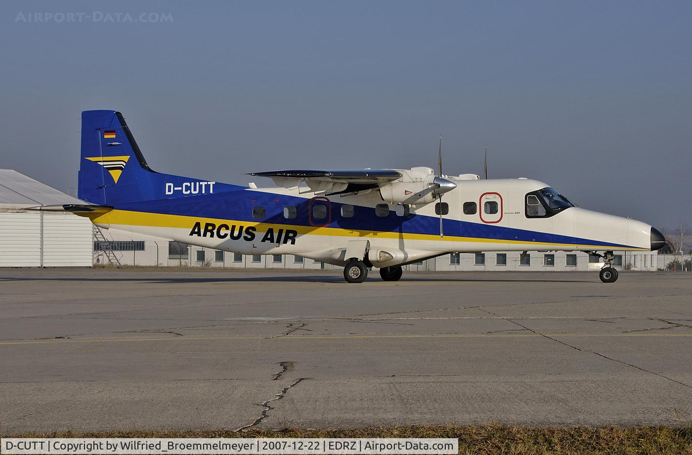 D-CUTT, 1991 Dornier 228-212 C/N 8200, At its home base in Zweibruecken.